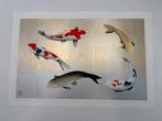 BIG SIZE  Birthday / Nishikigoi carp KOI - Kunio Kaneko, Antiek en Kunst