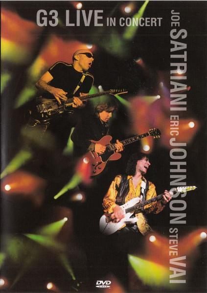Joe Satriani, Eric Johnson (2), Steve Vai, G3 (6) - G3 Live, CD & DVD, DVD | Musique & Concerts