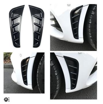 LUCHTINLAAT FRONTSPOILER CARBON VOOR MERCEDES W205 C-KLASSE, Verzenden