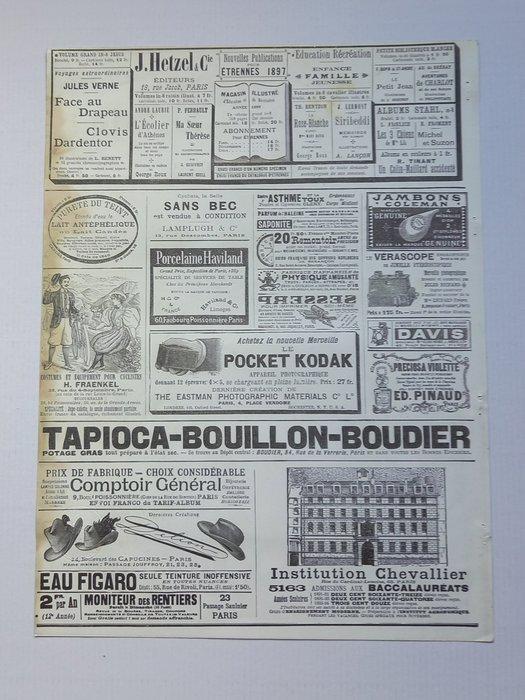 Alphonse Mucha (1860-1939), after - LIllustration Noël 1896, Antiquités & Art, Antiquités | Autres Antiquités