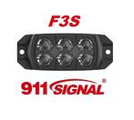 911Signal F3S Super Fel Led Flitser ECER65 12/24V 5 Jaar Gar, Nieuw