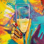 Inge Gründel-Pfaff - Schwarzwaldmädel mit Sektglas - XL