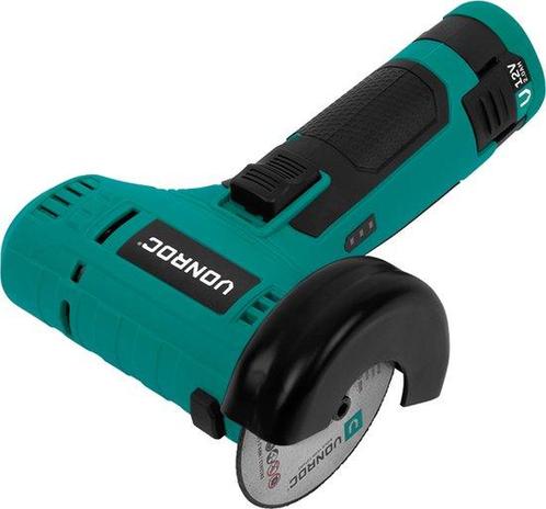 VONROC Accu Haakse Slijper 12V - Incl. Accu, usb-c kabel en, Doe-het-zelf en Bouw, Gereedschap | Slijpmachines, Ophalen of Verzenden