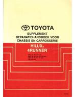 1991 TOYOTA HILUX | 4RUNNER CHASSIS & CARROSSERIE, Autos : Divers, Modes d'emploi & Notices d'utilisation