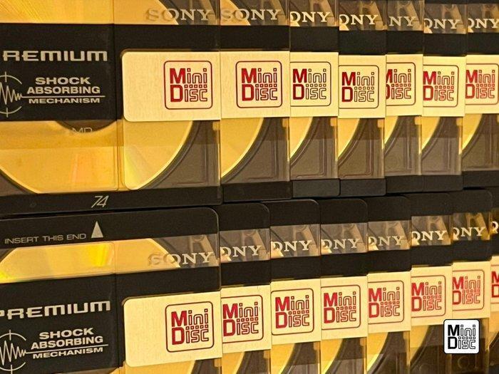 Sony Premium Gold 74min MiniDisc Aantal items: 20, Audio, Tv en Foto, Radio's