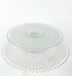 Val Saint Lambert - Taartschaal (2) - Glas, Antiek en Kunst