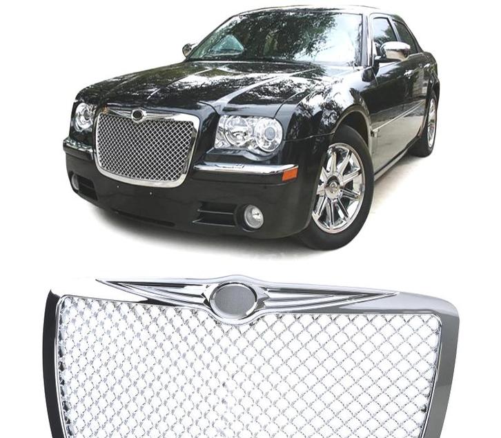 Calandre Pour Chrysler 300C 04-11 Sport Bentley Style Chromé, Autos : Pièces & Accessoires, Carrosserie & Tôlerie, Envoi