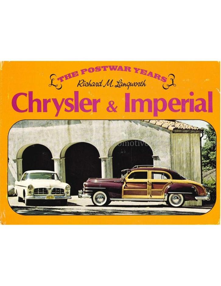 THE POSTWAR YEARS: CHRYSLER & IMPERIAL, Livres, Autos | Livres