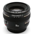 Canon EF 50mm f/1.4 USM + ES-71II zonnekap - standaard lens,, Nieuw