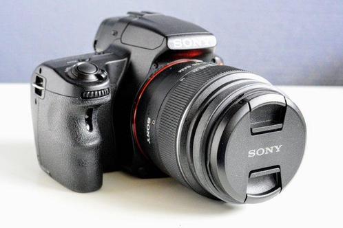 Sony Alpha SLT-A37 + Sony DT 3.5-5.6 18-55 mm SAM kitlens;, Audio, Tv en Foto, Fotocamera's Digitaal