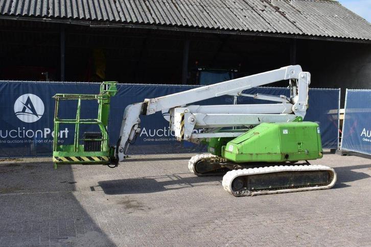 Veiling: Knikarmhoogwerker Hanix HF120 Diesel 12.06m, Zakelijke goederen, Machines en Bouw | Liften, Steigers en Ladders, Ophalen