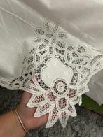 Lenzuola matrimoniale in puro lino fon ricamo a mano - Laken