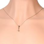 Zonder minimumprijs - Halsketting - 18 karaat Witgoud -, Handtassen en Accessoires, Kettingen, Nieuw