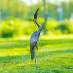 sculptuur, Purper reiger - 700 mm - Metaal