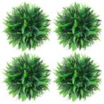 vidaXL Kunstbuxusbollen 4 st 15 cm, Maison & Meubles, Accessoires pour la Maison | Plantes & Fleurs artificielles, Verzenden