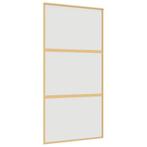 Alu Deur 102x205cm | OP = OP | 37% Voordeel (schuifdeur), Huis en Inrichting, Kasten | Boekenkasten, 100 tot 150 cm, Nieuw, Minder dan 25 cm