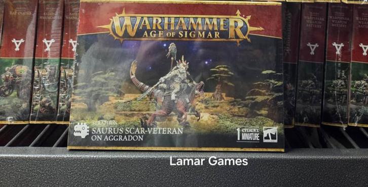 Seraphon Saurus Scar-Veteran (Warhammer Age of Sigmar nieuw), Hobby en Vrije tijd, Wargaming, Ophalen of Verzenden