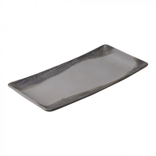 Bord | Porselein | Grijs | Per Stuk | 302x153x24(h)mm Revol, Zakelijke goederen, Horeca | Keukenapparatuur, Nieuw in verpakking