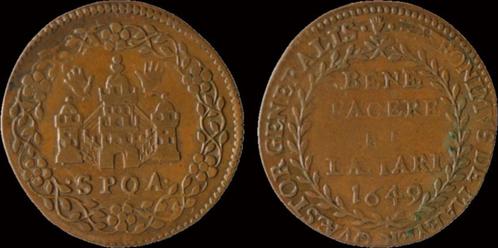 Southern Netherlands Antwerp Hieronymus De Maeyer jeton 1..., Postzegels en Munten, Penningen en Medailles, Verzenden