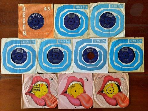 Rolling Stones - 10 EARLY original singles in original, CD & DVD, Vinyles Singles