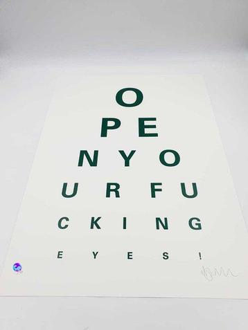 Alex Bucklee (XX-XXI) - Eye Test Save The Forest White