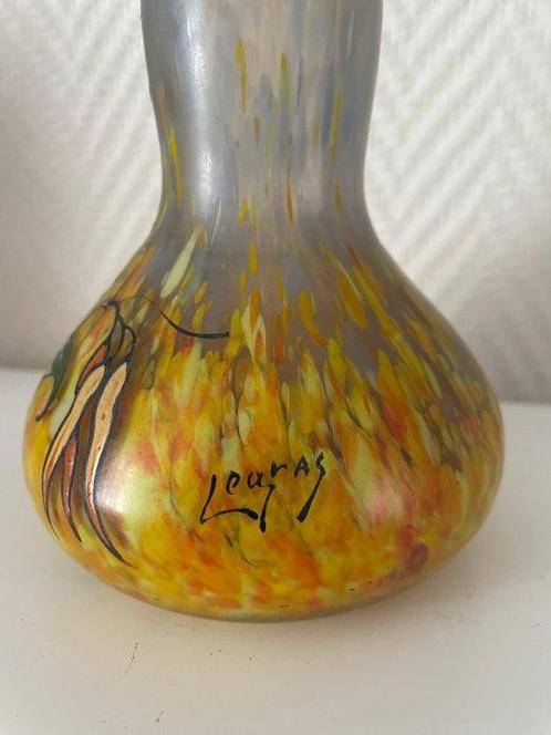 François Théodore Legras - Vase - Vase série Printania en, Antiek en Kunst, Antiek | Glaswerk en Kristal