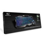 Rii RK400 Gaming desktop set (Toetsenbord & Muis), Informatique & Logiciels, Ophalen of Verzenden