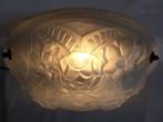 Degué France - Plafonnier - Verre soufflé satiné avec un, Antiek en Kunst