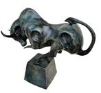 Beeldje - Abstract Bull - Brons, Antiek en Kunst