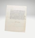 Céline (Louis-Ferdinand) - Deux lettres, lune signée à un, Nieuw