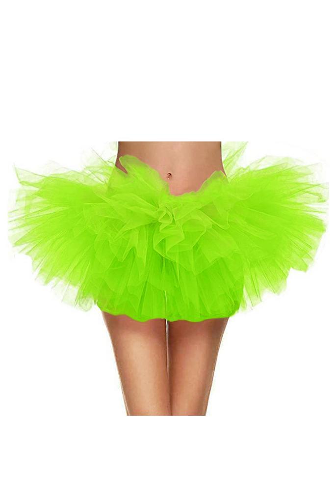 Korte Tutu Lime Groen Tule Rokje XS S M Groene Petticoat Rok, Kleding | Dames, Carnavalskleding en Feestkleding, Nieuw, Ophalen of Verzenden