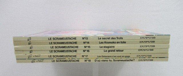 Khena et le Scrameustache T13 à T18 - 6x C - 6 Album -, Boeken, Stripverhalen