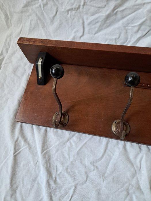 Kapstok - Hout, IJzer - Amsterdamseschool kapstok, Antiek en Kunst, Curiosa en Brocante