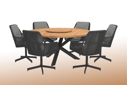 4 Seasons Outdoor Primavera tuinset antraciet met Prado, Tuin en Terras, Tuinsets en Loungesets