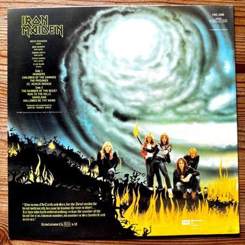 Iron Maiden - The Number Of The Beast [UK pressing] - LP -