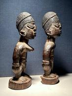 paar tweelingfiguren - Ibejis / IBADAN - Yoruba - Nigeria