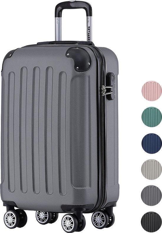 2dekans | TRVLMORE Handbagage Koffer met Wielen - Cijferslot, Muziek en Instrumenten, Behuizingen en Koffers, Ophalen of Verzenden