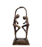 Beeldje - A dancing couple - Brons, Antiek en Kunst