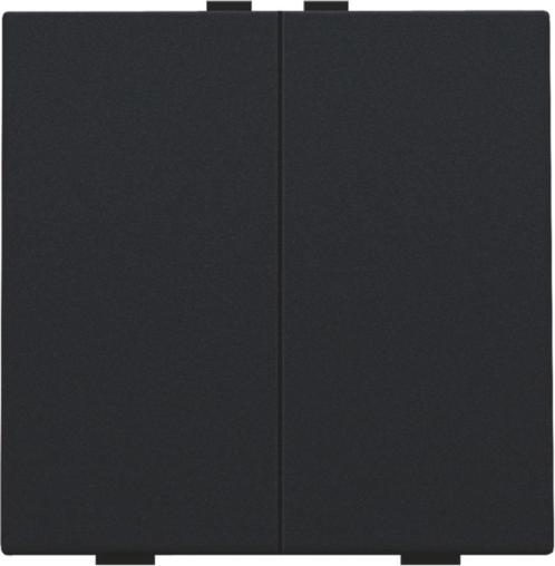 Niko Home Control Bouton Poussoir Double Noir Revêtu -, Doe-het-zelf en Bouw, Elektriciteit en Kabels, Verzenden
