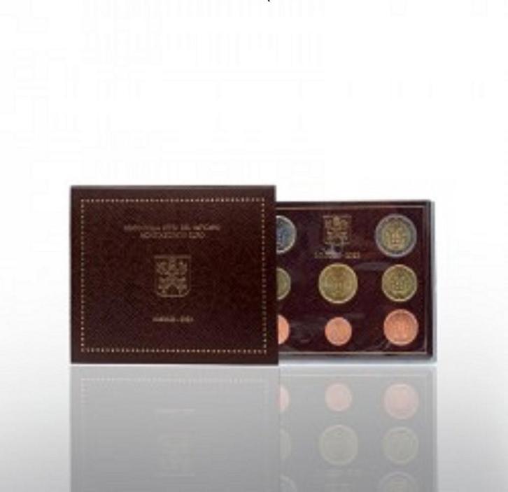 Vatikan 3,88 Euro Kms munten set 2023 nur 35 000 Exemplar..., Postzegels en Munten, Munten | Europa | Euromunten, België, Verzenden