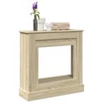 vidaXL Haardombouw 90x30x90 cm bewerkt hout sonoma, Huis en Inrichting, Kachels, Verzenden, Nieuw