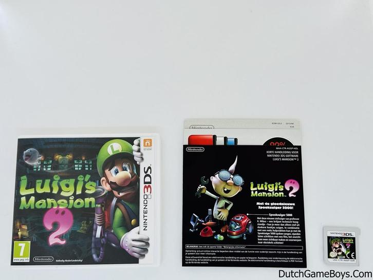 Nintendo 3DS - Luigis Mansion 2 - HOL, Games en Spelcomputers, Games | Nintendo 2DS en 3DS, Gebruikt, Verzenden