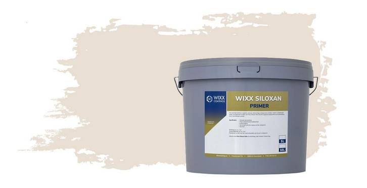 Wixx Siloxan Buitenprimer RAL 9001 | Crèmewit 5L, Doe-het-zelf en Bouw, Verf, Beits en Lak, Nieuw, Verzenden