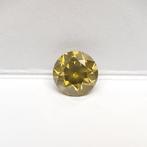 1 pcs Diamant (Natuurlijk gekleurd) - 3.50 ct - Rond - Fancy, Nieuw