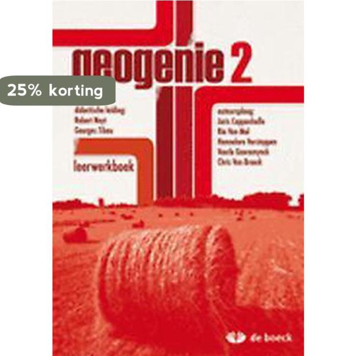 Geogenie 2 - leerwerkboek 9789045546452 Georges Tibau, Boeken, Schoolboeken, Gelezen, Verzenden