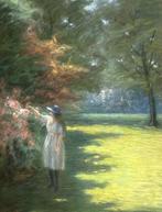 Ulisse Caputo (1872-1948) - Mädchen im Rosengarten