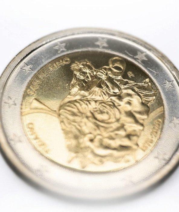 San Marino. 2 Euro 2026 Tiziano (2 coins) (Zonder, Postzegels en Munten, Munten | Europa | Niet-Euromunten