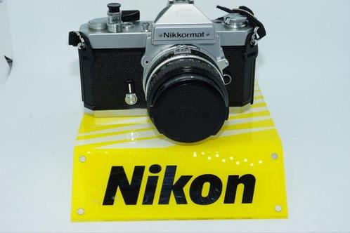 Nikkormat FT3 + Nikkor 50mm 1:2 (inclusief handleiding,, Audio, Tv en Foto, Fotocamera's Analoog