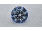 Veiling - Moissanite briljant 1.00 crt Blue ( GRA gecertific, Handtassen en Accessoires, Edelstenen, Nieuw