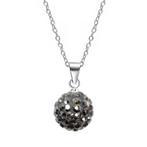Fako Bijoux® - Ketting - Disco Dots - Hanger - Grijs, Verzenden, Nieuw